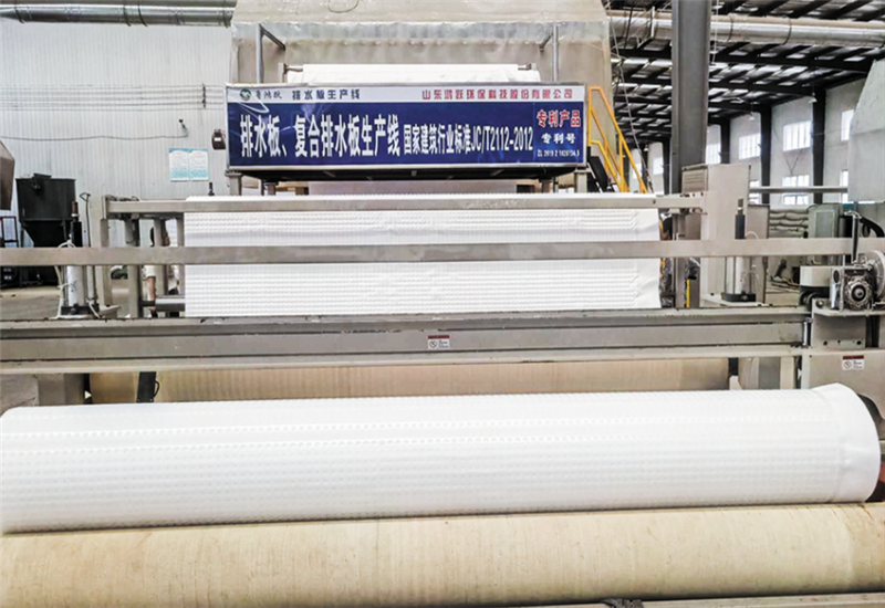 排水板的鋪設方法